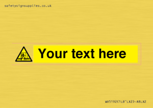 Custom Scaffold Incomplete Sign